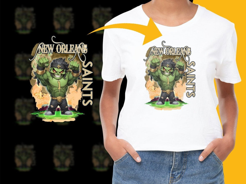 New Orleans Saints Graphic Athletic PNG File - Teepew