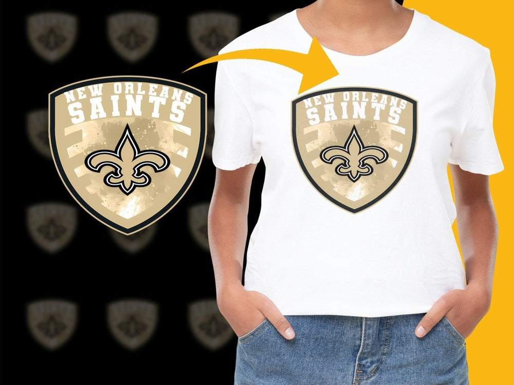 New Orleans Saints Logo Design Classic PNG File - Teepew