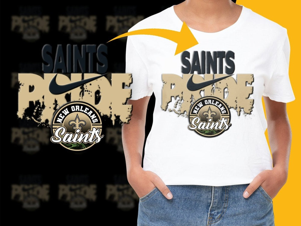 New Orleans Saints Pride Nike Logo Graphic PNG File - Teepew