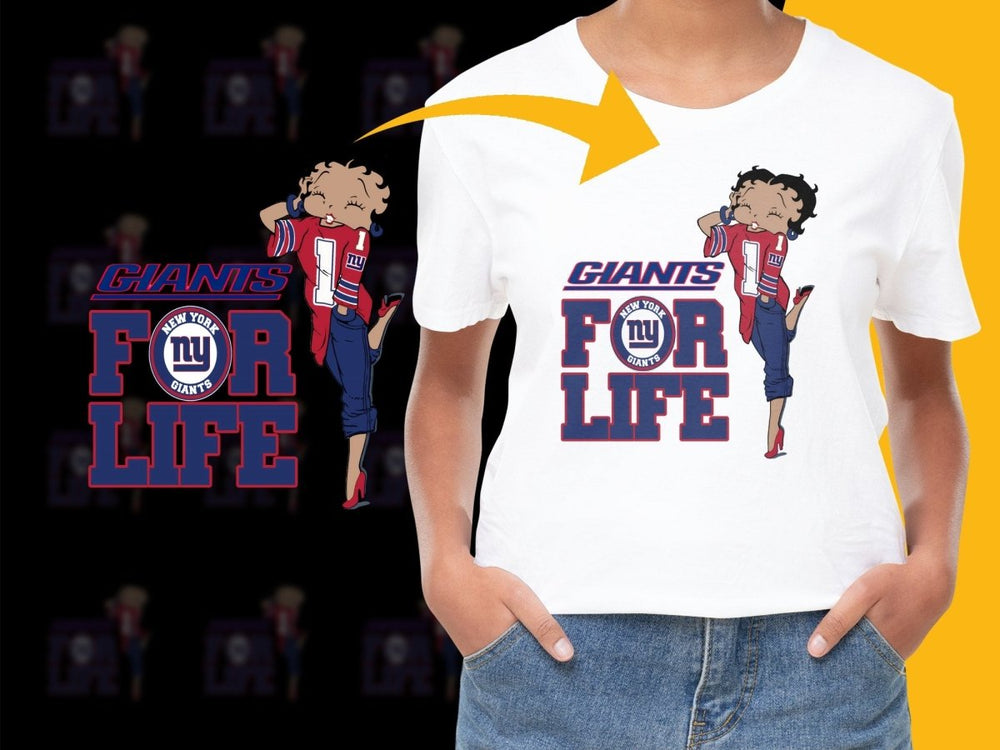 New York Giants For Life Graphic PNG File - Teepew