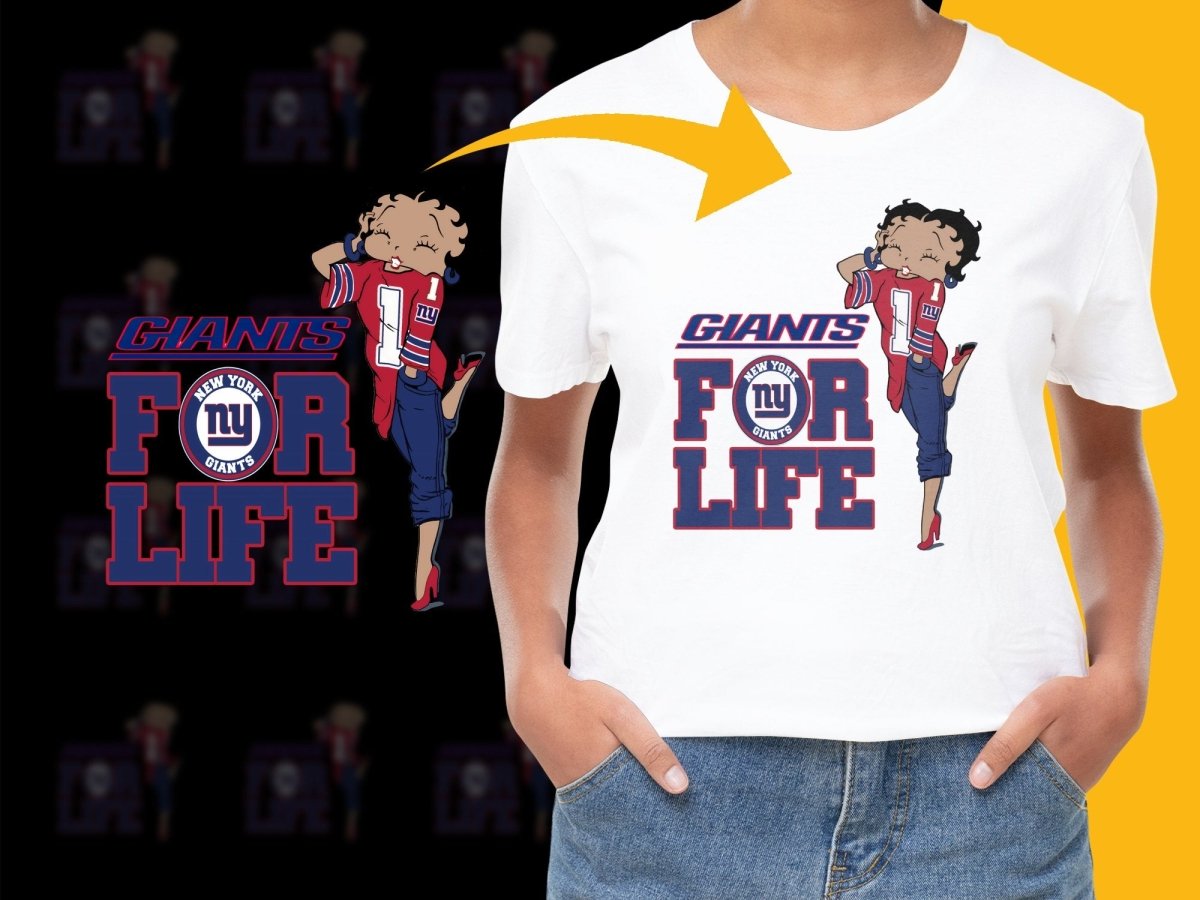 New York Giants For Life Graphic PNG File - Teepew