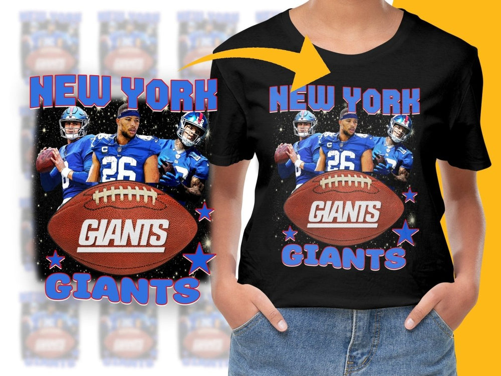 New York Giants NFL Poster Design on Graphic PNG File - Teepew
