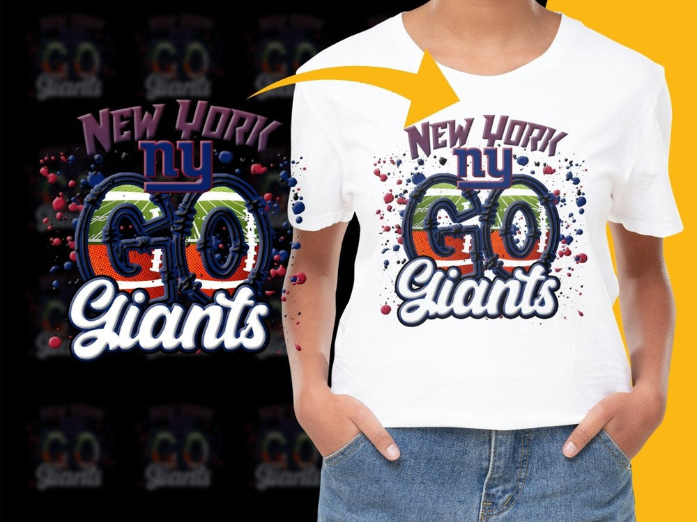 New York Go Giants Trending Graphic PNG File - Teepew