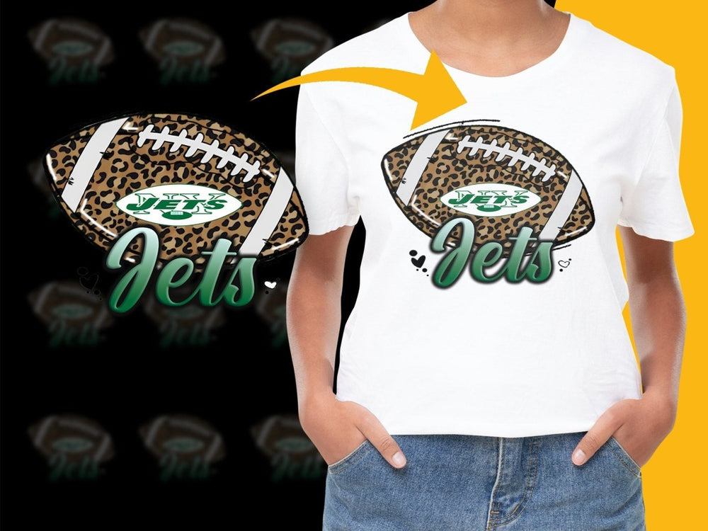 New York Jets Football Graphic Print PNG File - Teepew