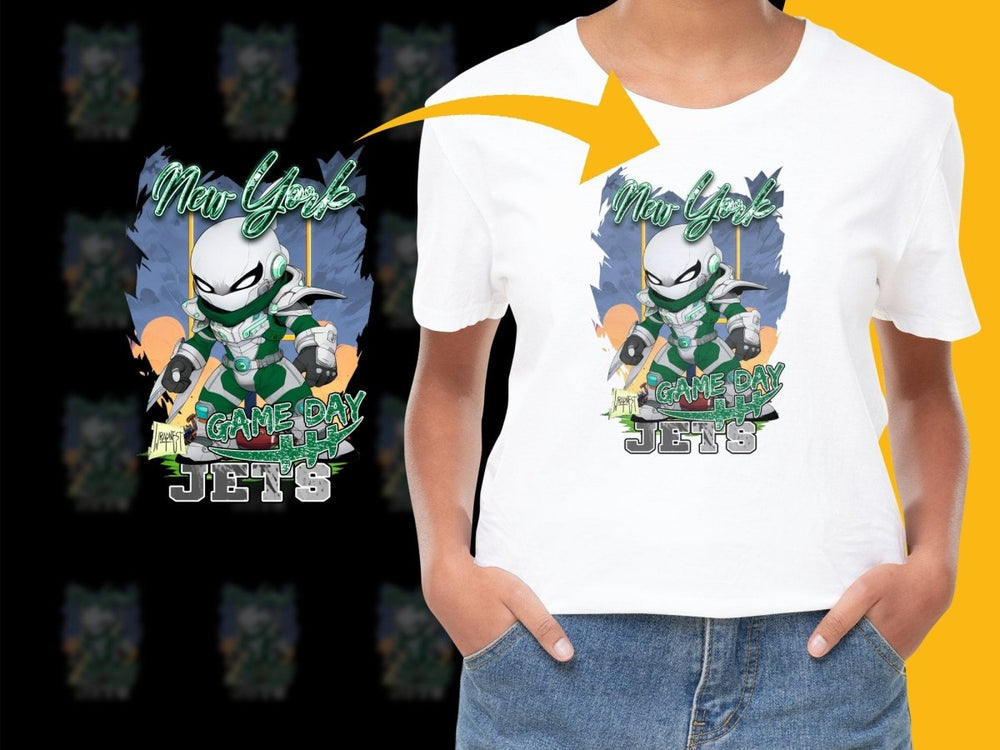 New York Jets Game Day Graphic Alien PNG File - Teepew