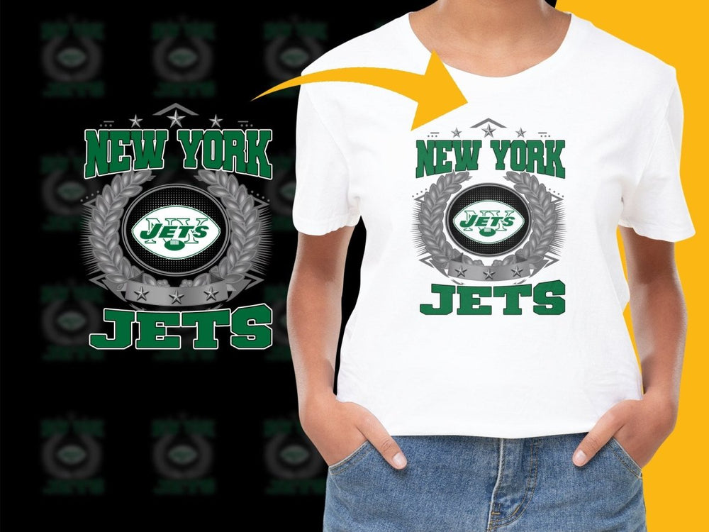 New York Jets Official Team Logo Graphic PNG File - Teepew