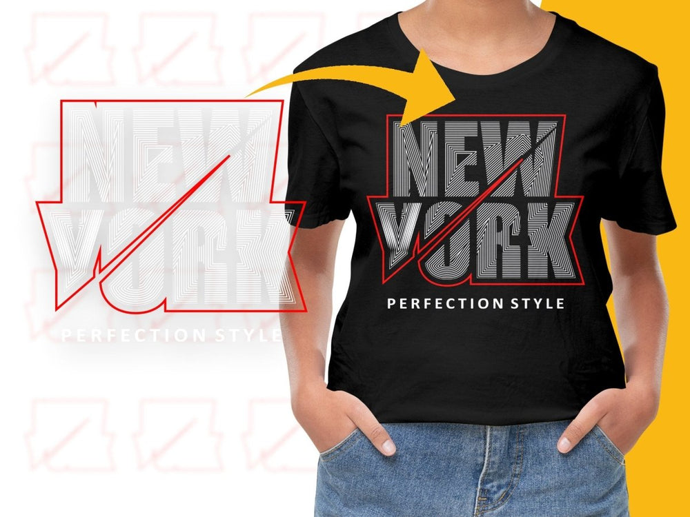 New York Perfection Style Graphic Design PNG File - Teepew