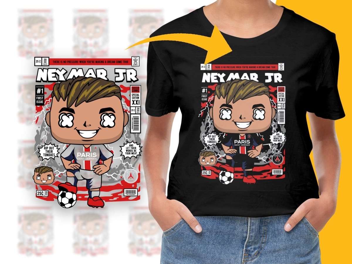 Neymar Jr Popculture PNG File - Teepew