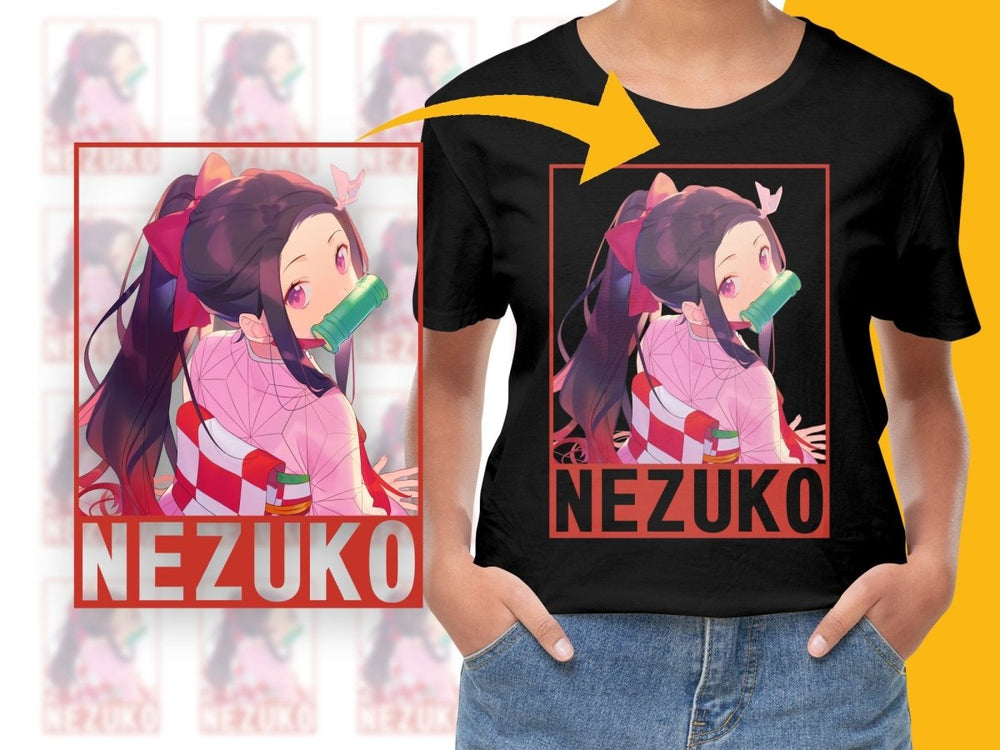 Nezuko Anime Character PNG Digital Download - Teepew