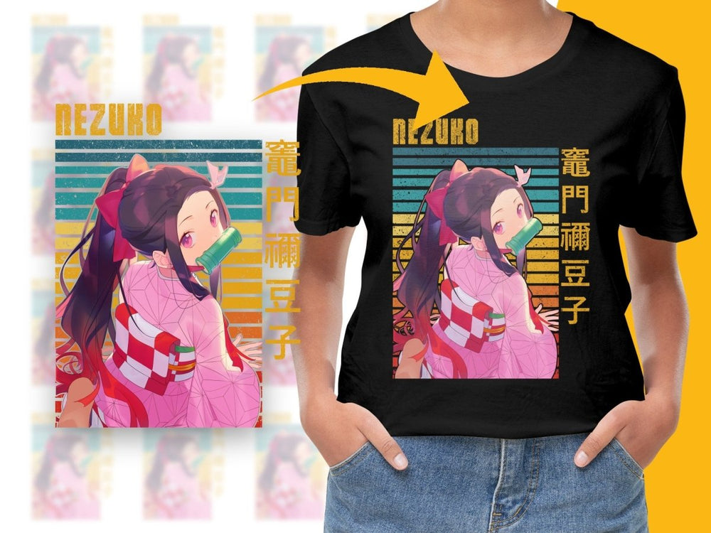 Nezuko Anime Character PNG File Digital - Teepew