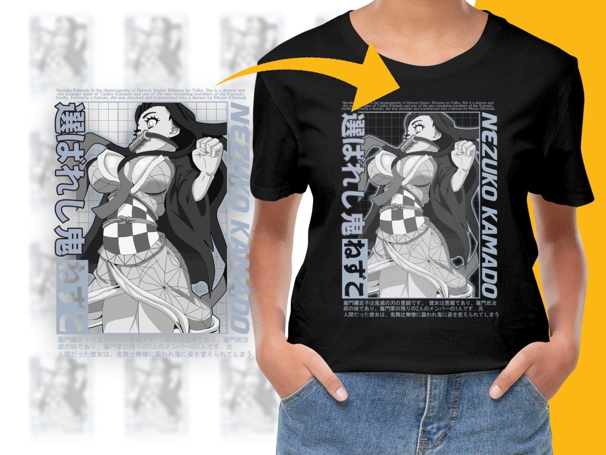 Nezuko Kamado Anime Demon Slayer Graphic PNG File - Teepew
