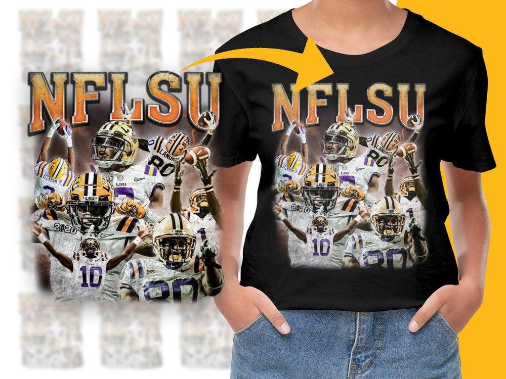 NFLSU Football Legends Graphic Design PNG File - Teepew