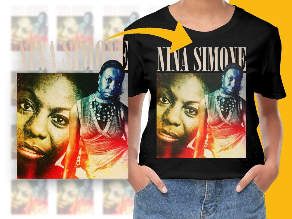 NINA SIMONE Music Homage PNG File - Teepew