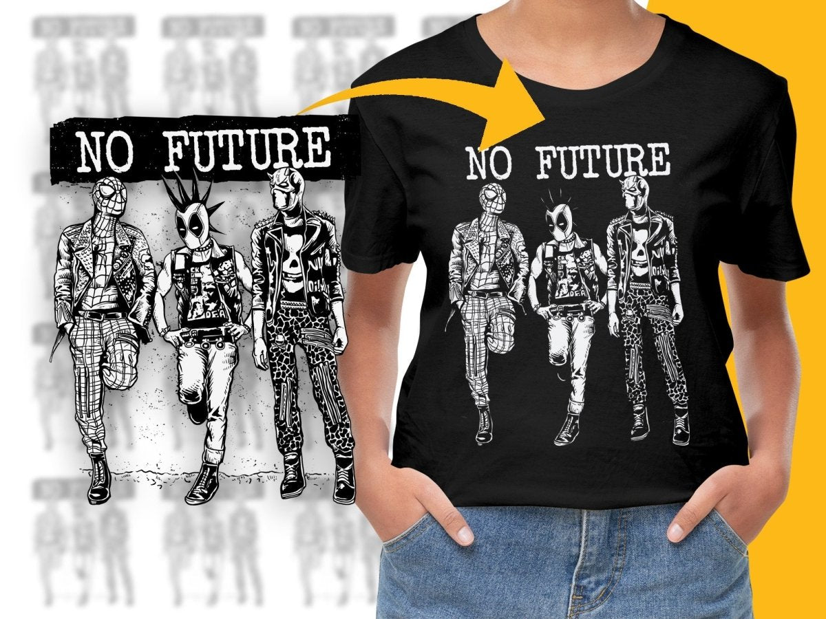 No Future Popculture PNG File - Teepew