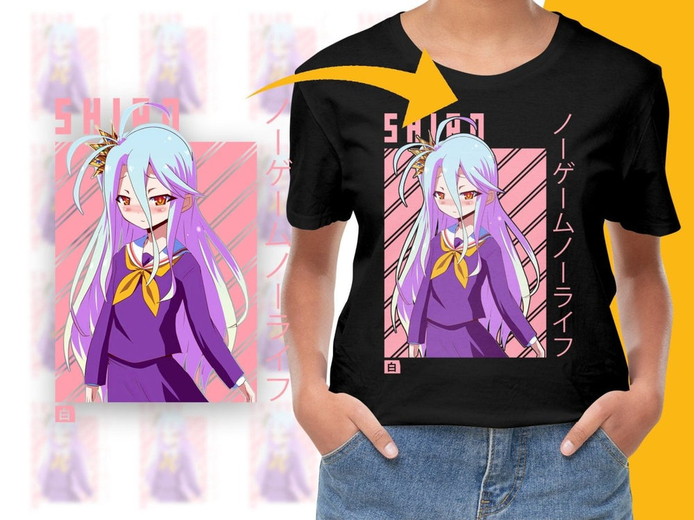 No Game No Life Shiro Anime PNG File - Teepew