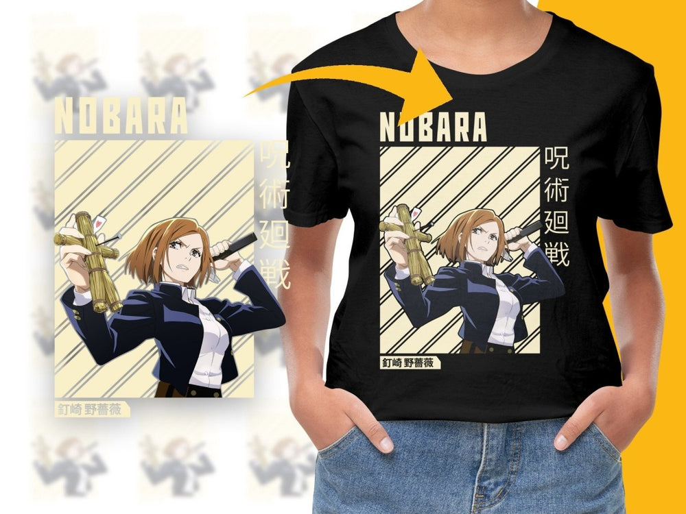 Nobara Jujutsu Kaisen Anime Character PNG Digital - Teepew