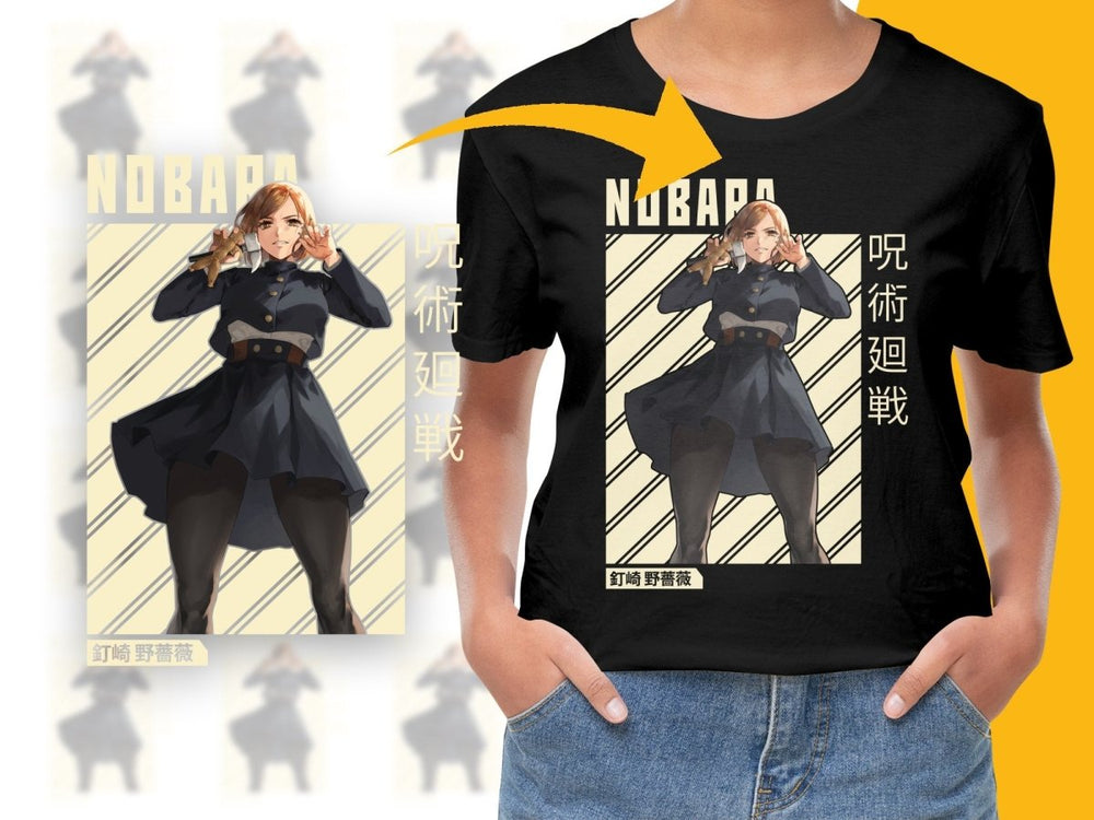 Nobara Kugisaki Anime Character PNG Digital - Teepew