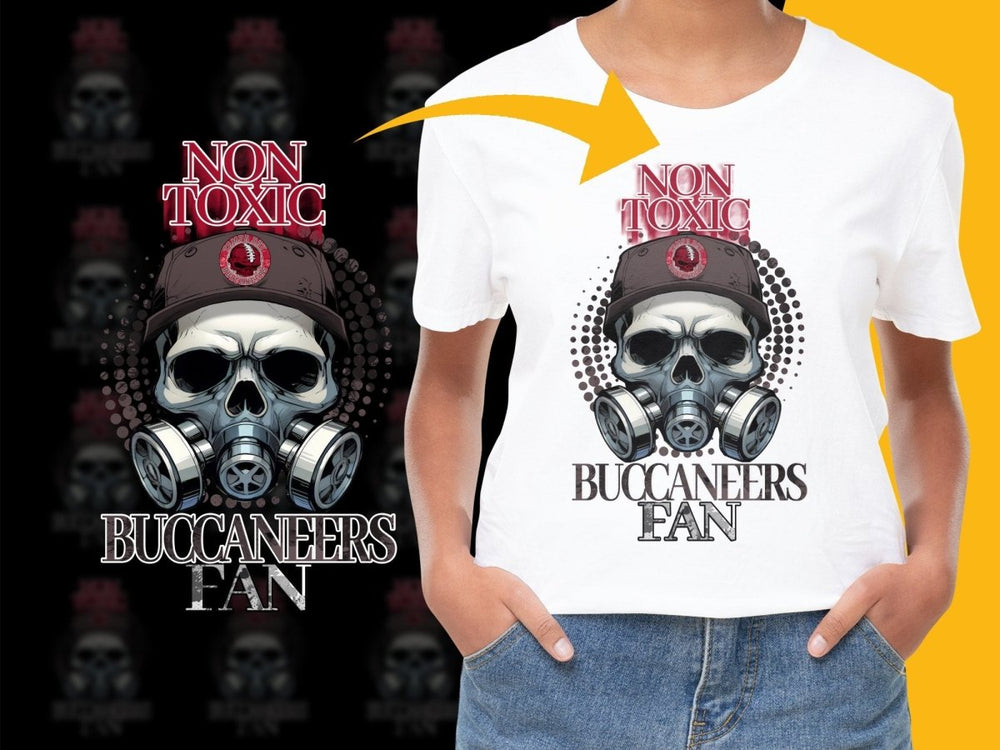 Non Toxic Buccaneers Fan Graphic Skull PNG File - Teepew