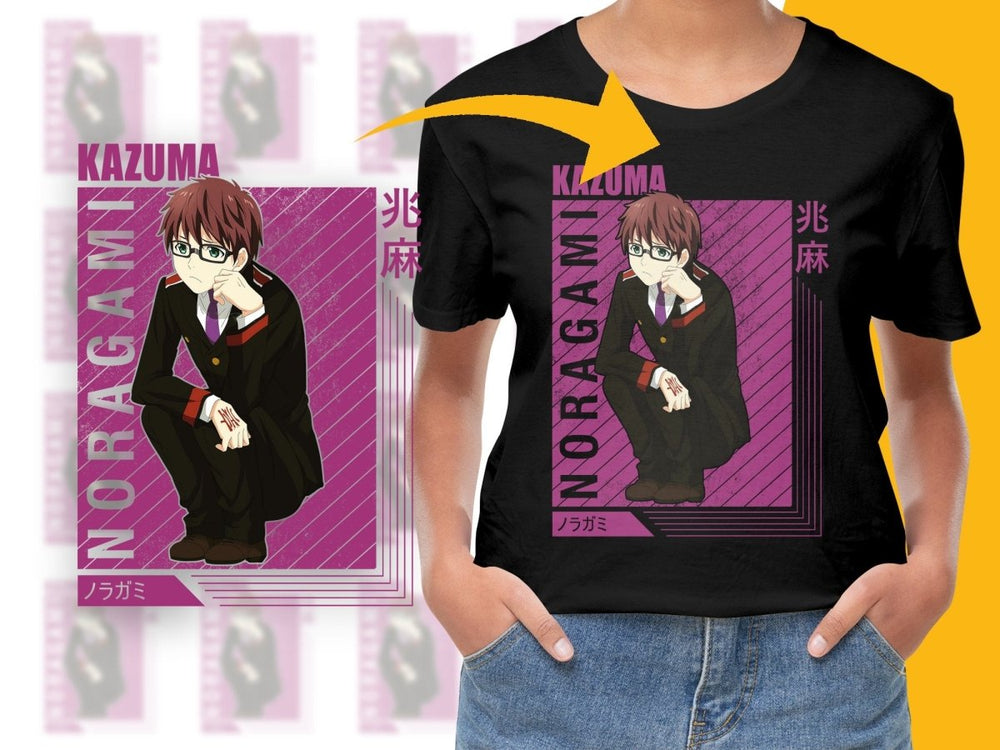 Noragami Kazuma Anime Character Art Digital Download - Teepew