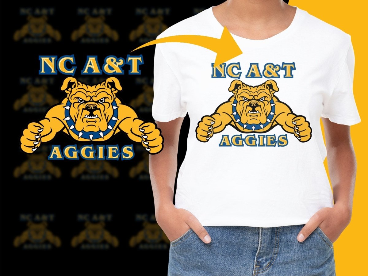 North Carolina A&T Aggies College Football PNG File - Teepew