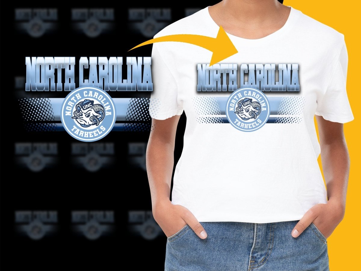 North Carolina Tar Heels NCAA College PNG File - Teepew