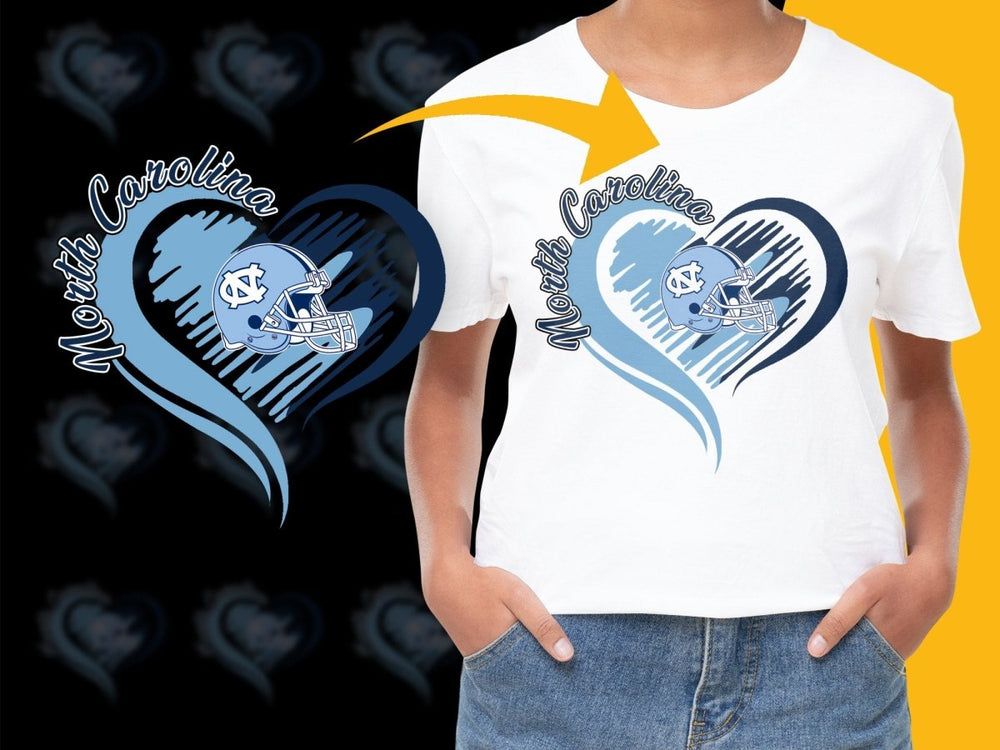 North Carolina Tar Heels NCAA College PNG File - Teepew