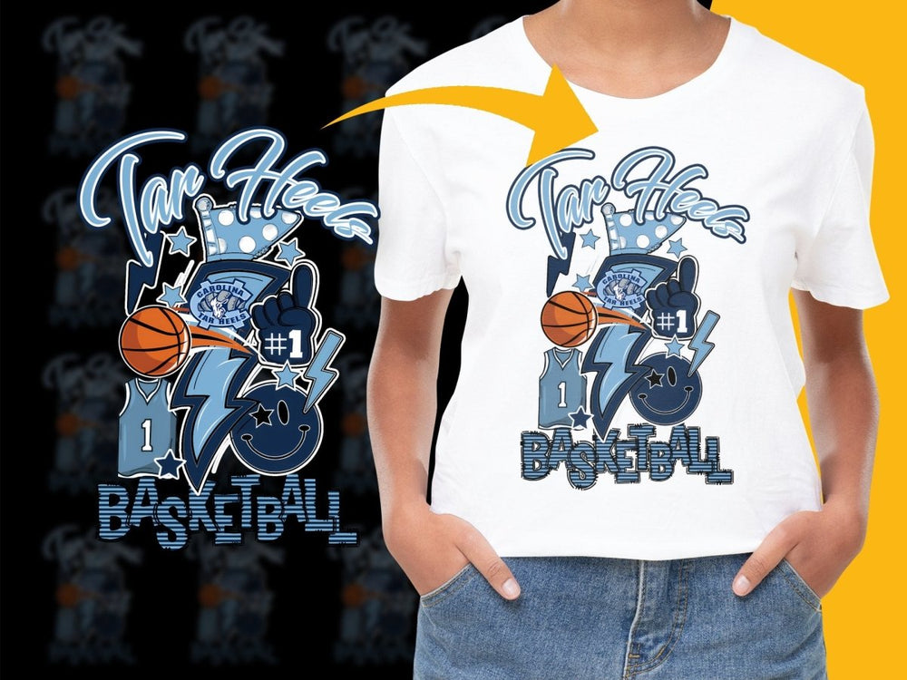 North Carolina Tar Heels NCAA College PNG File - Teepew
