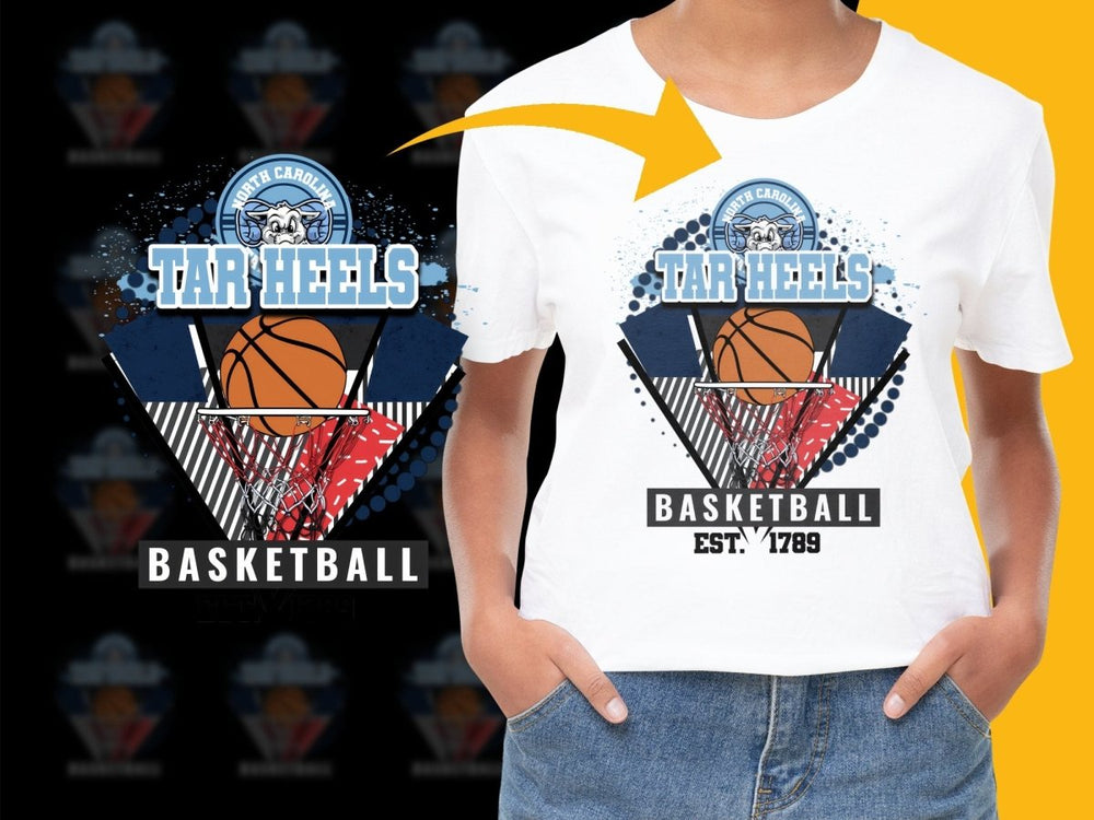 North Carolina Tar Heels NCAA College PNG File - Teepew