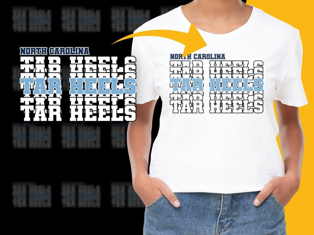North Carolina Tar Heels NCAA College PNG File - Teepew