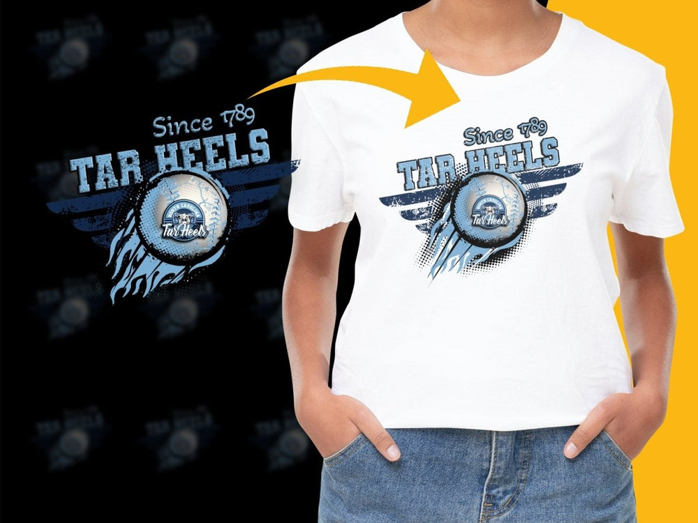 North Carolina Tar Heels NCAA College PNG File - Teepew