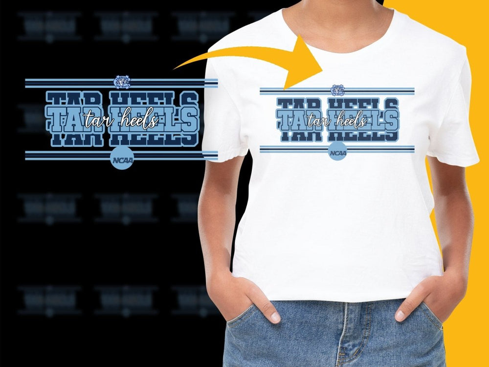 North Carolina Tar Heels NCAA College PNG File - Teepew