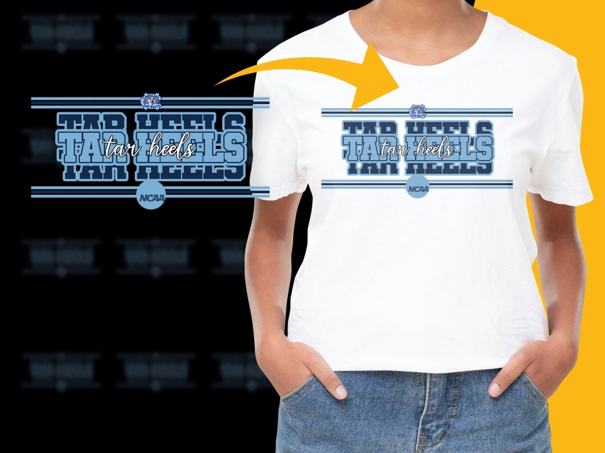 North Carolina Tar Heels NCAA College PNG File - Teepew