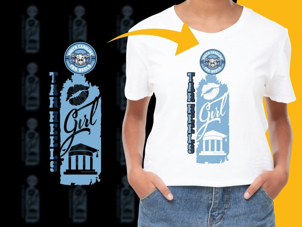 North Carolina Tar Heels NCAA College PNG File - Teepew