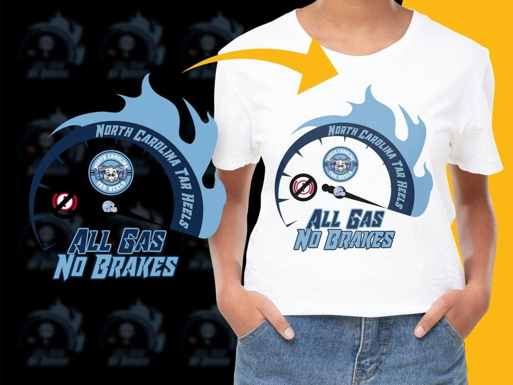 North Carolina Tar Heels NCAA College PNG File - Teepew