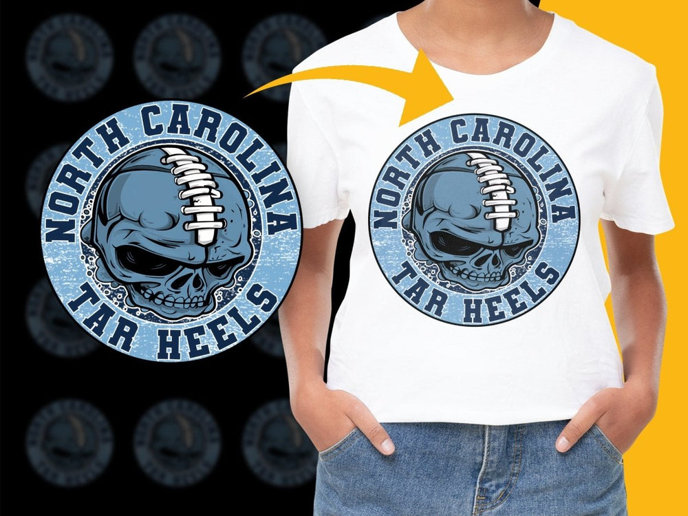 North Carolina Tar Heels NCAA College PNG File - Teepew