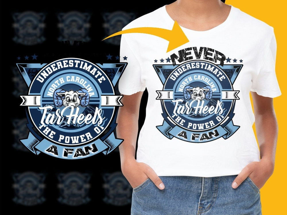 North Carolina Tar Heels NCAA College PNG File - Teepew