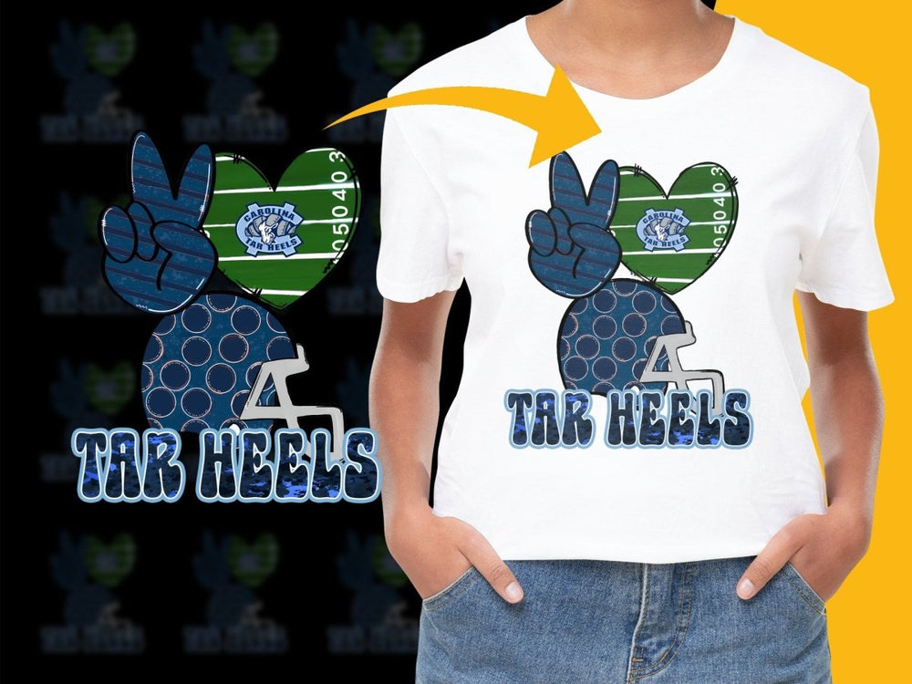 North Carolina Tar Heels NCAA College PNG File - Teepew