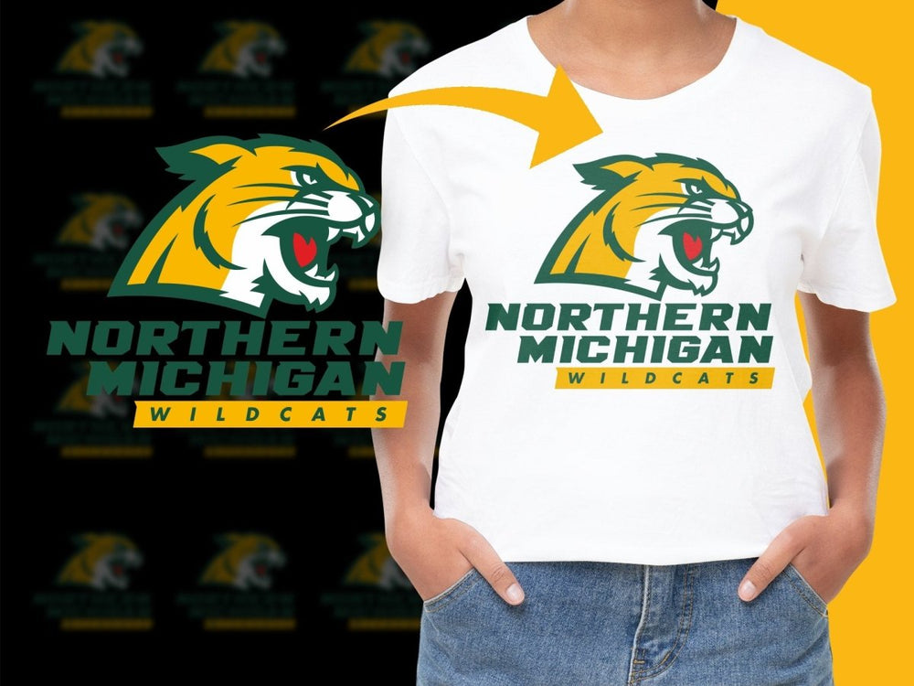 Northern Michigan Wildcats College Football PNG File - Teepew