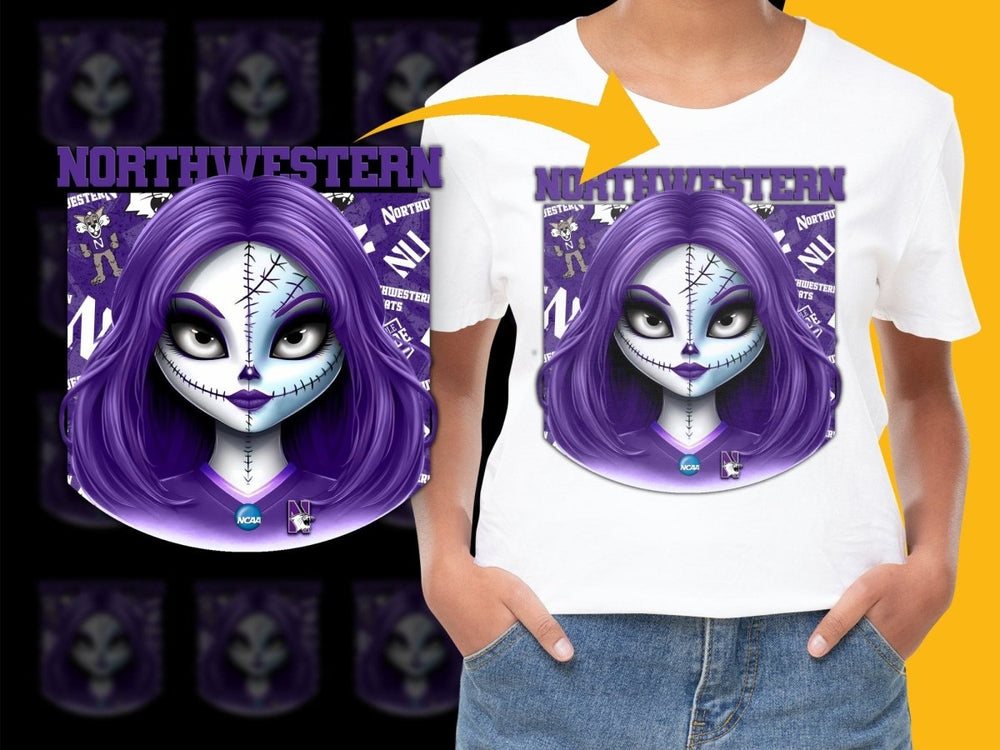 Northwestern Wildcats NCAA College PNG File - Teepew