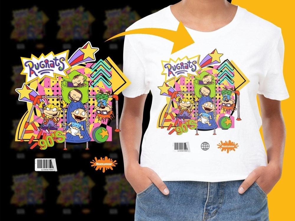 Nostalgic 90s Rugrats Cartoon Characters PNG File - Teepew