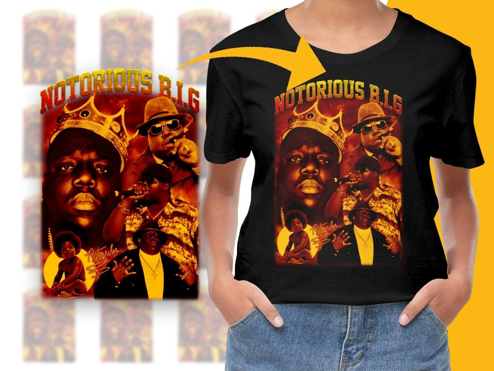 Notorious B.I.G. Bootleg PNG File - Teepew