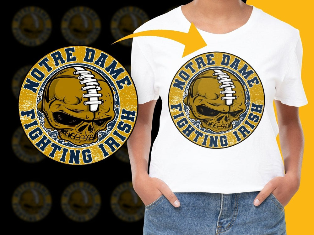 Notre Dame Fighting Irish NCAA College PNG File - Teepew