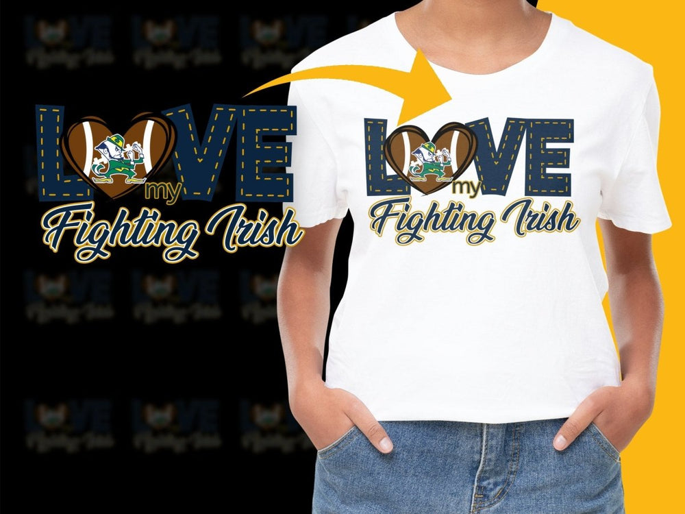 Notre Dame Fighting Irish NCAA College PNG File - Teepew