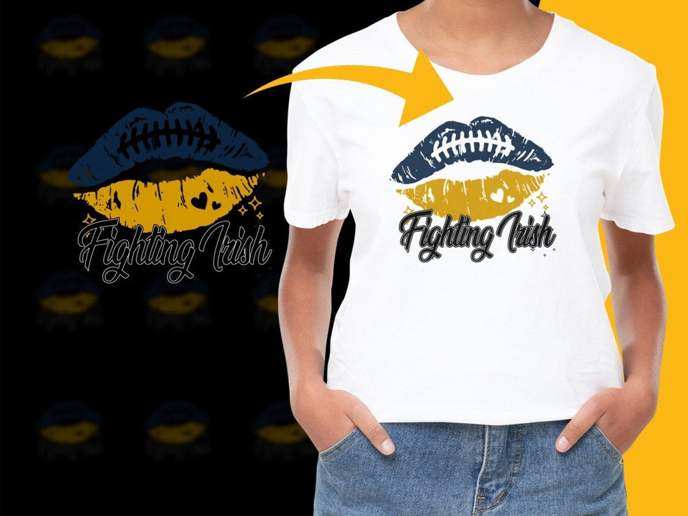 Notre Dame Fighting Irish NCAA College PNG File - Teepew