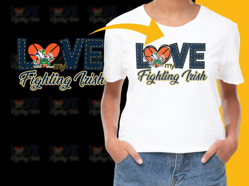 Notre Dame Fighting Irish NCAA College PNG File - Teepew