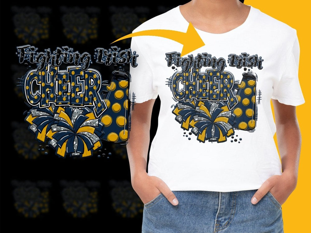 Notre Dame Fighting Irish NCAA College PNG File - Teepew