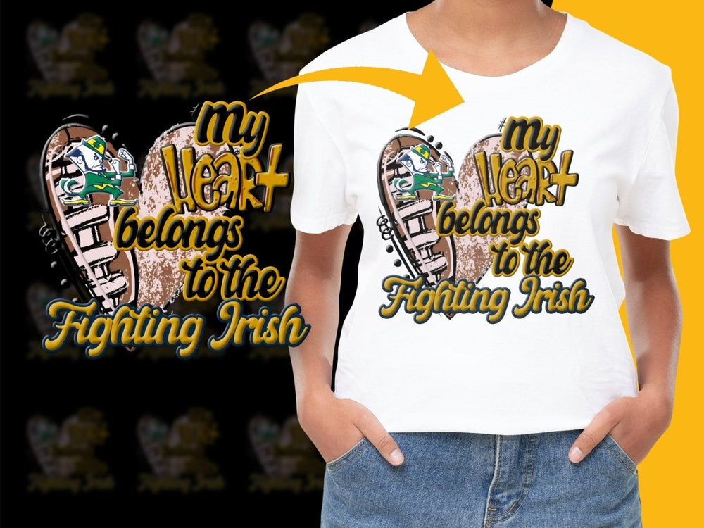 Notre Dame Fighting Irish NCAA College PNG File - Teepew