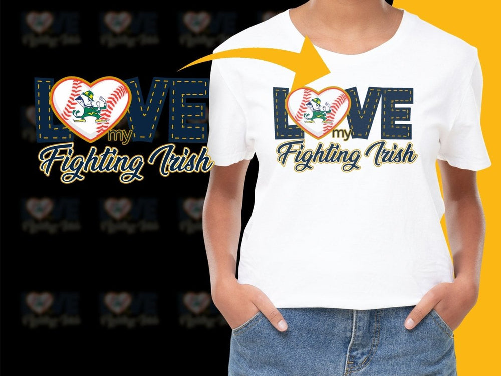 Notre Dame Fighting Irish NCAA College PNG File - Teepew