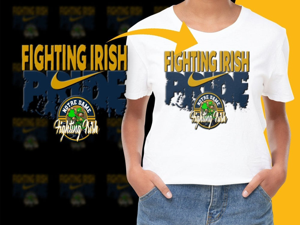 Notre Dame Fighting Irish NCAA College PNG File - Teepew