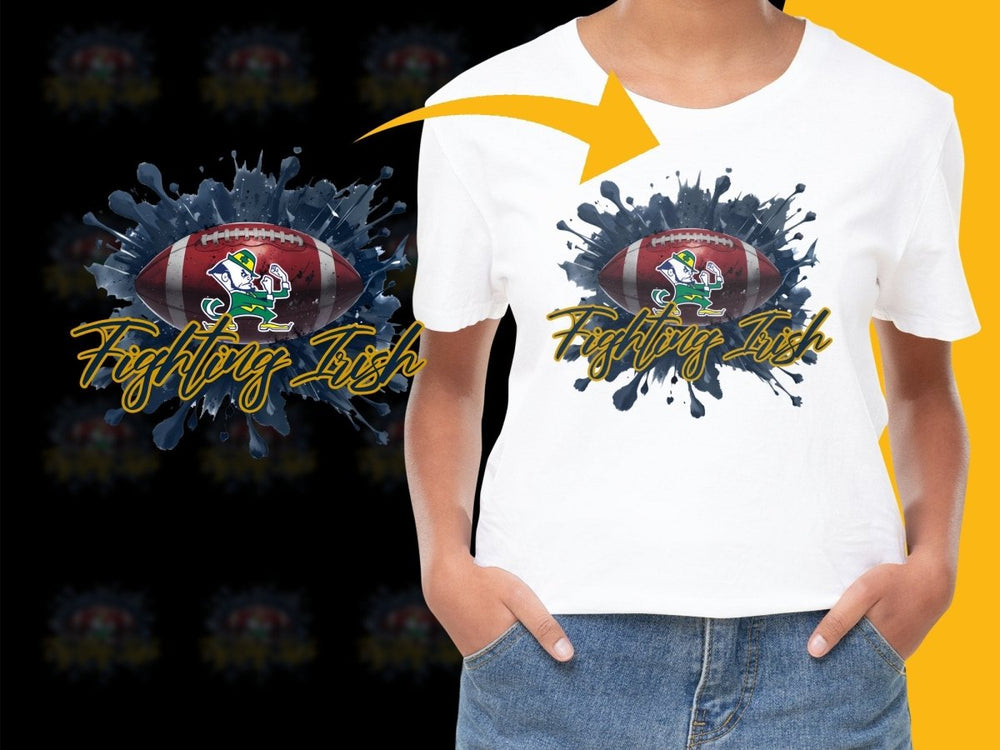 Notre Dame Fighting Irish NCAA College PNG File - Teepew